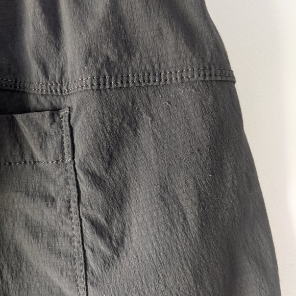 Athleta | Trekkie Hiking Crop Pants Flint Grey - Picture 10 of 11